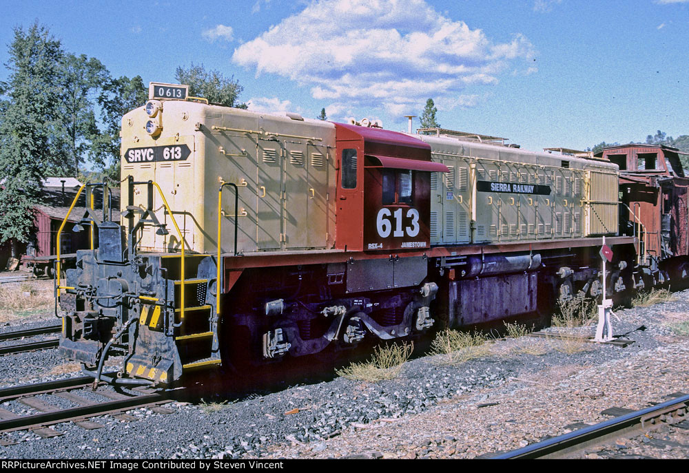 Railtown's Sierra Railway Alco MRS1 #613SRYC 613